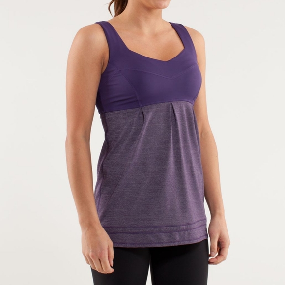 LULULEMON Tame Me Tank Size 10 - Concord Grape - Picture 1 of 13